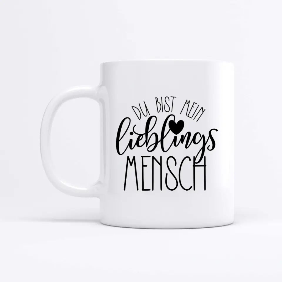 Pärchen Tasse – Detailansicht personalisierte Paartasse