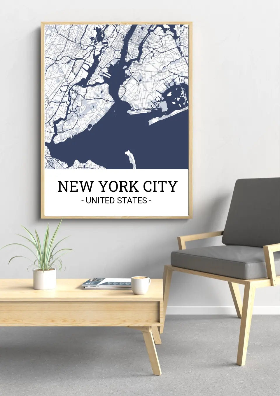 Stadtkarten Poster an der Wand – Personalisiertes Geschenk für Stadtliebhaber