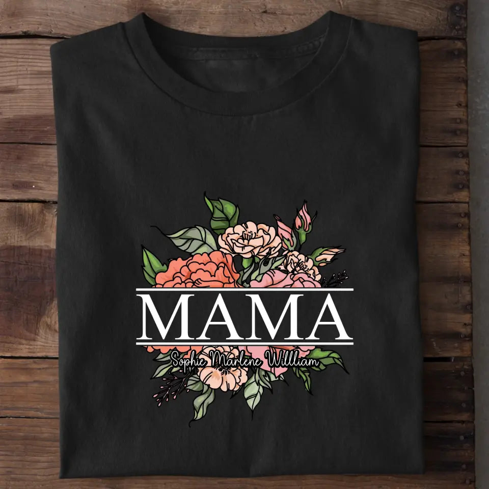 Mama - Personalisiertes T-Shirt