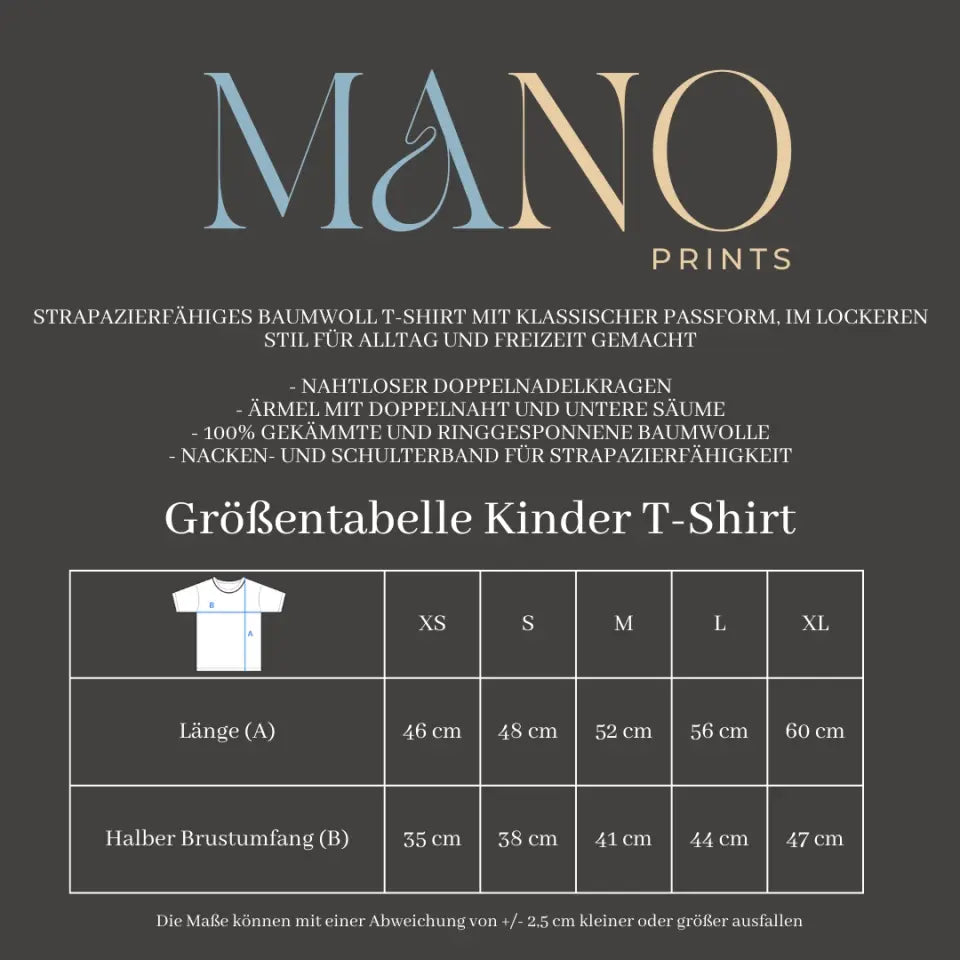 Offizielles Schlafshirt Einhorn - Personalisiertes T-Shirt