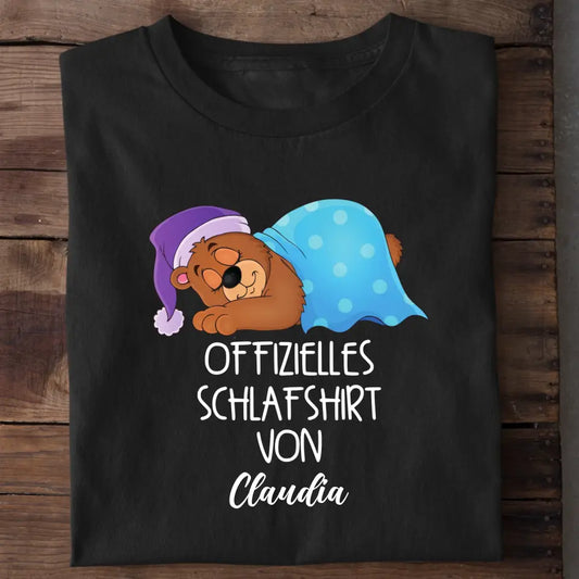 Offizielles Schlafshirt Schmusebär