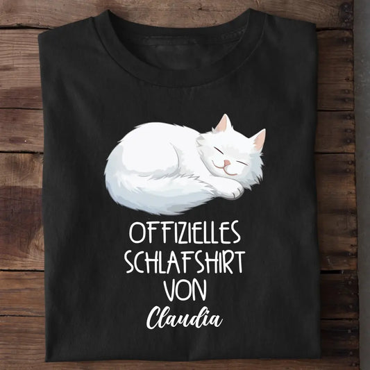 Offizielles Schlafshirt Katze