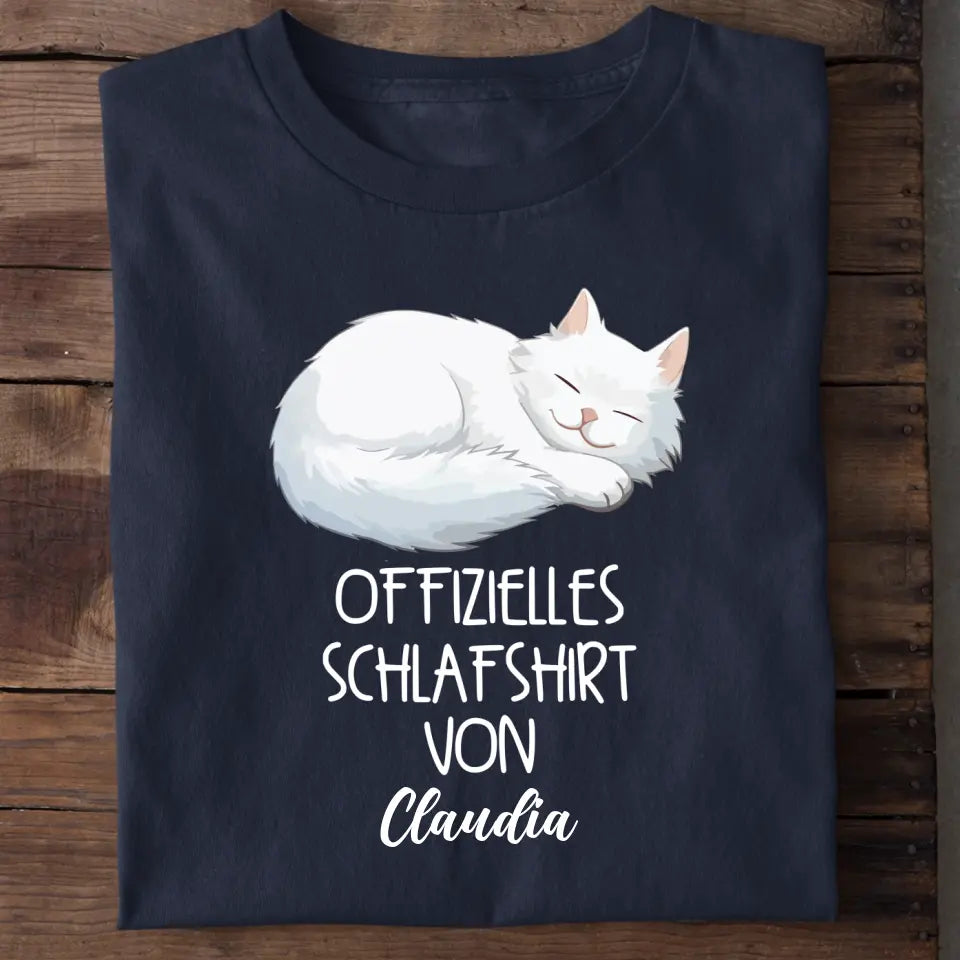 Offizielles Schlafshirt Katze