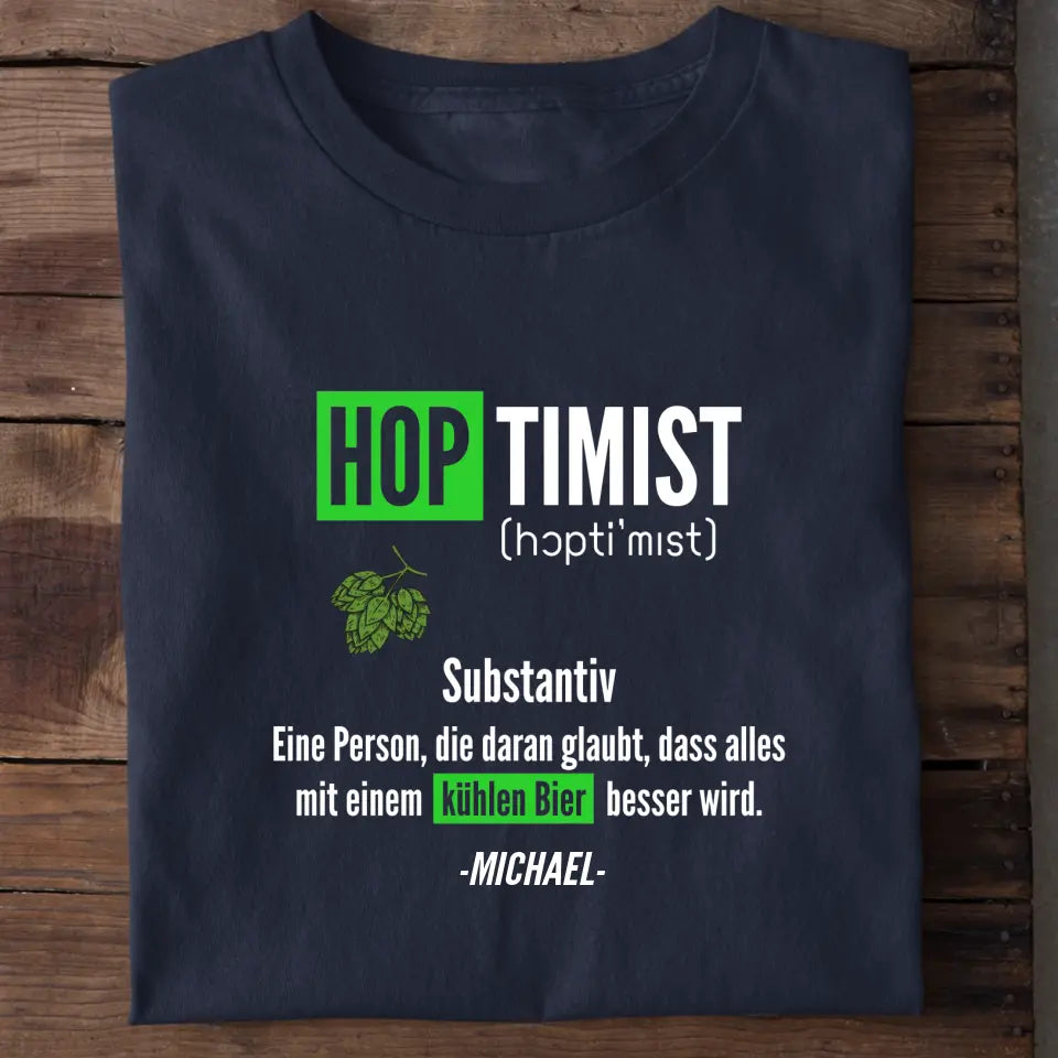 Hoptimist - Personalisiertes T-Shirt