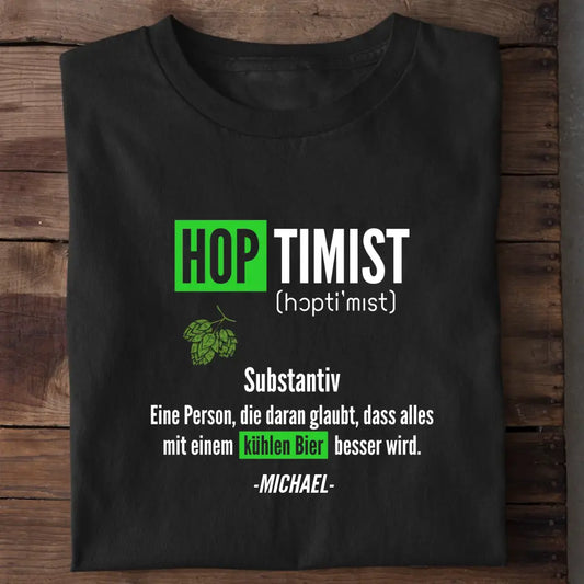 Hoptimist - Personalisiertes T-Shirt