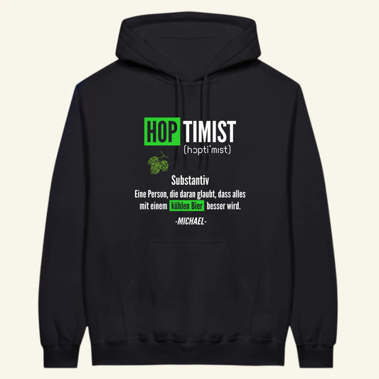 Hoptimist - Personalisierter Hoodie