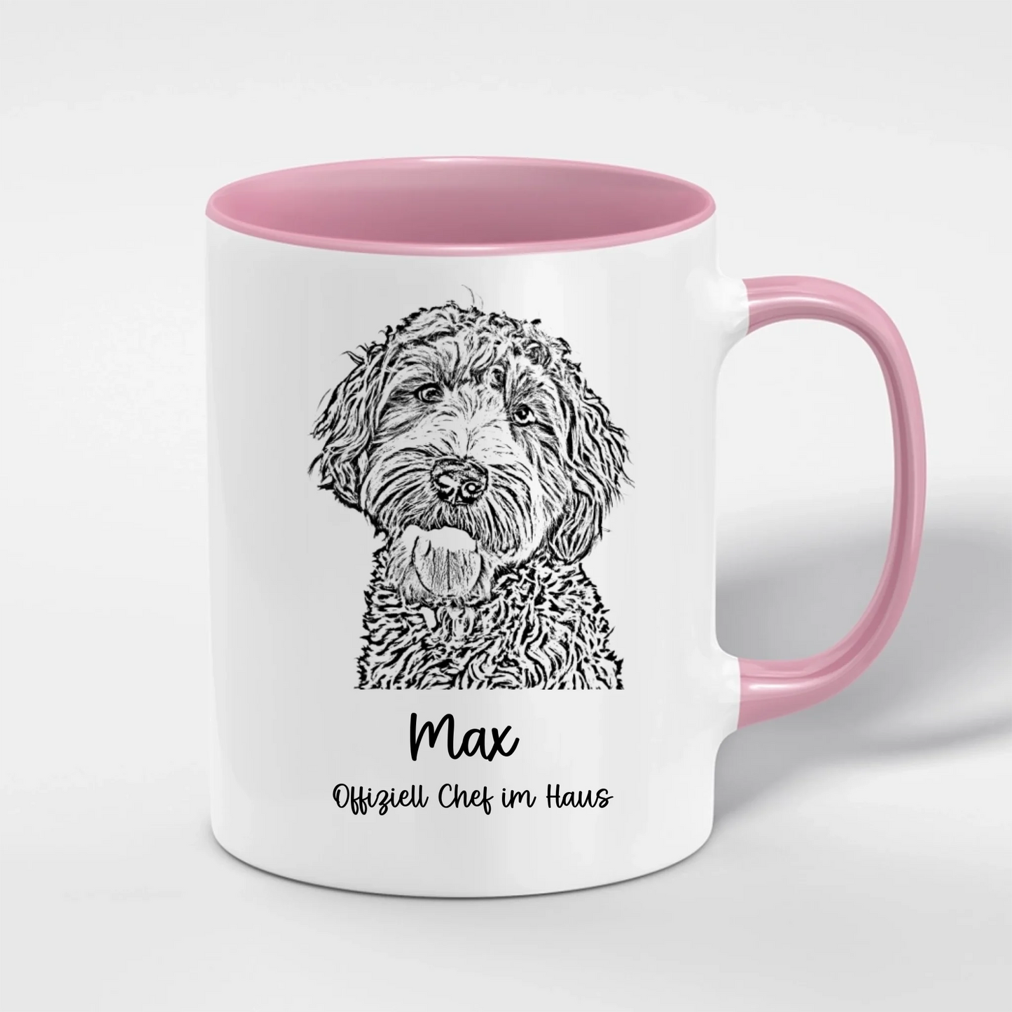 Tierportrait Tasse – Verschiedene Varianten personalisierte Haustier-Tasse