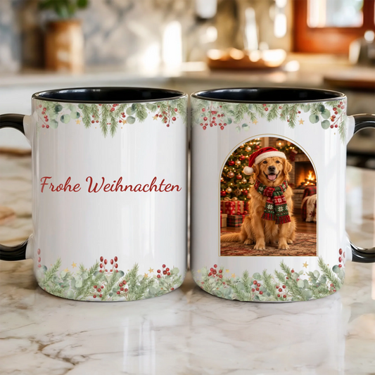 Haustier Weihnachts-Tasse